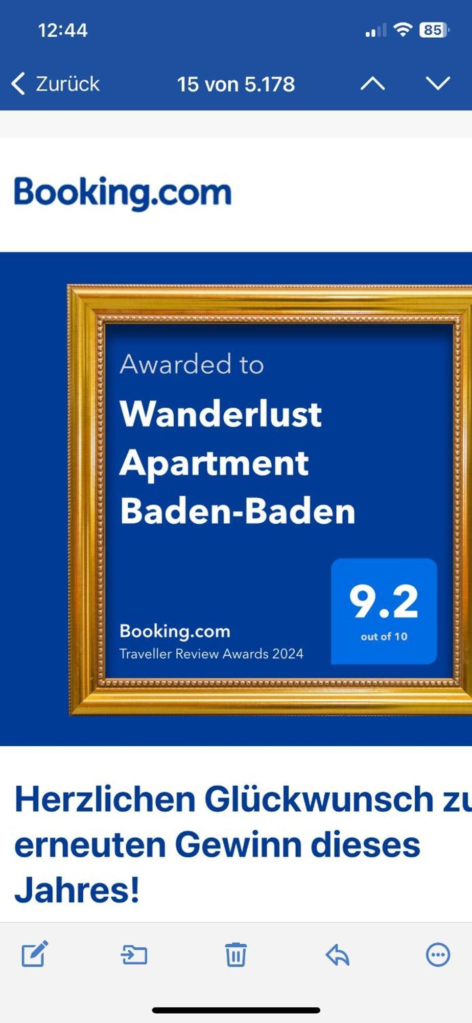 Wanderlust Apartment Baden-Baden Exterior photo